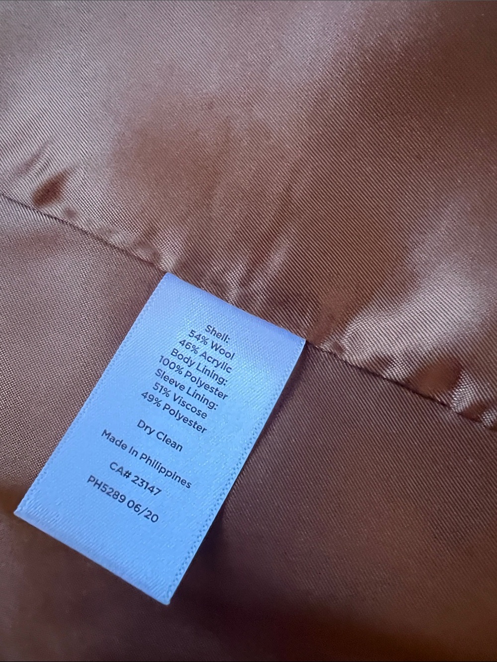 Talbots Brown Single-Button Blazer - Picture 7 of 9